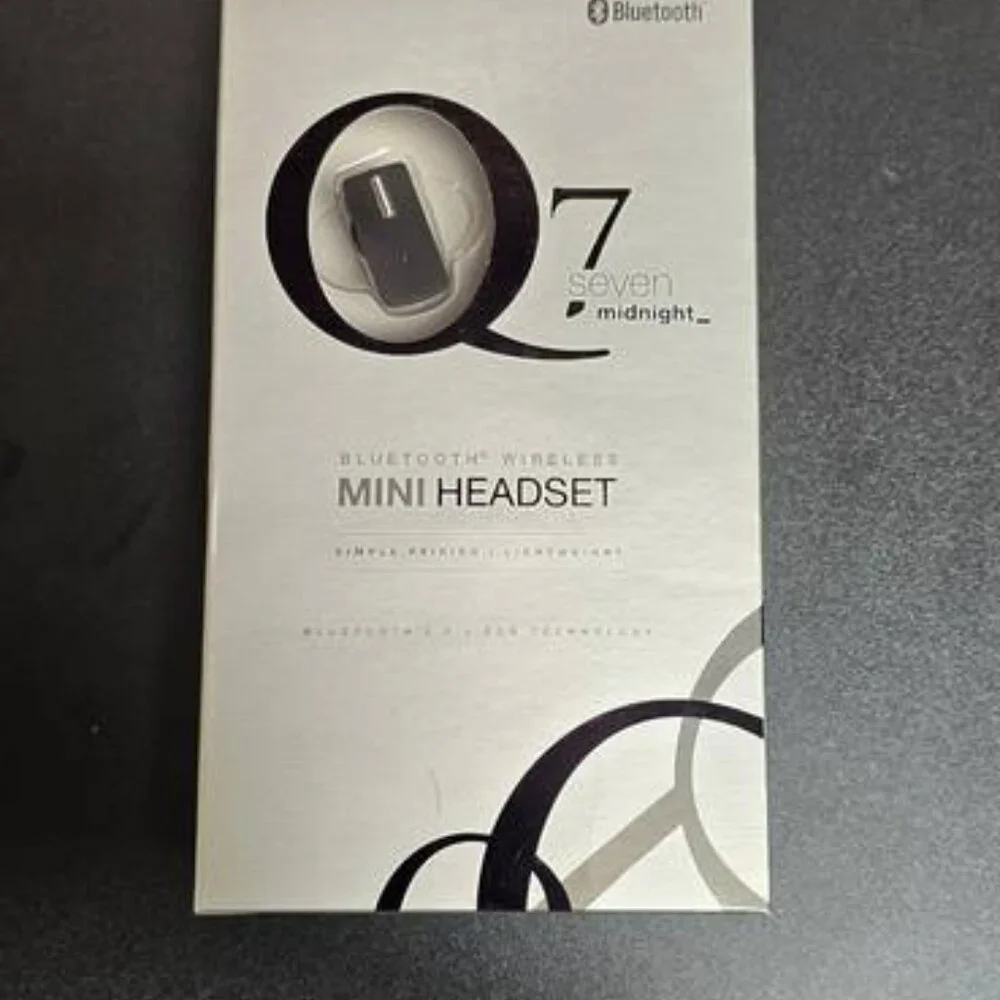 Quikcell Q7 Midnight Bluetooth Wireless Mini Headset